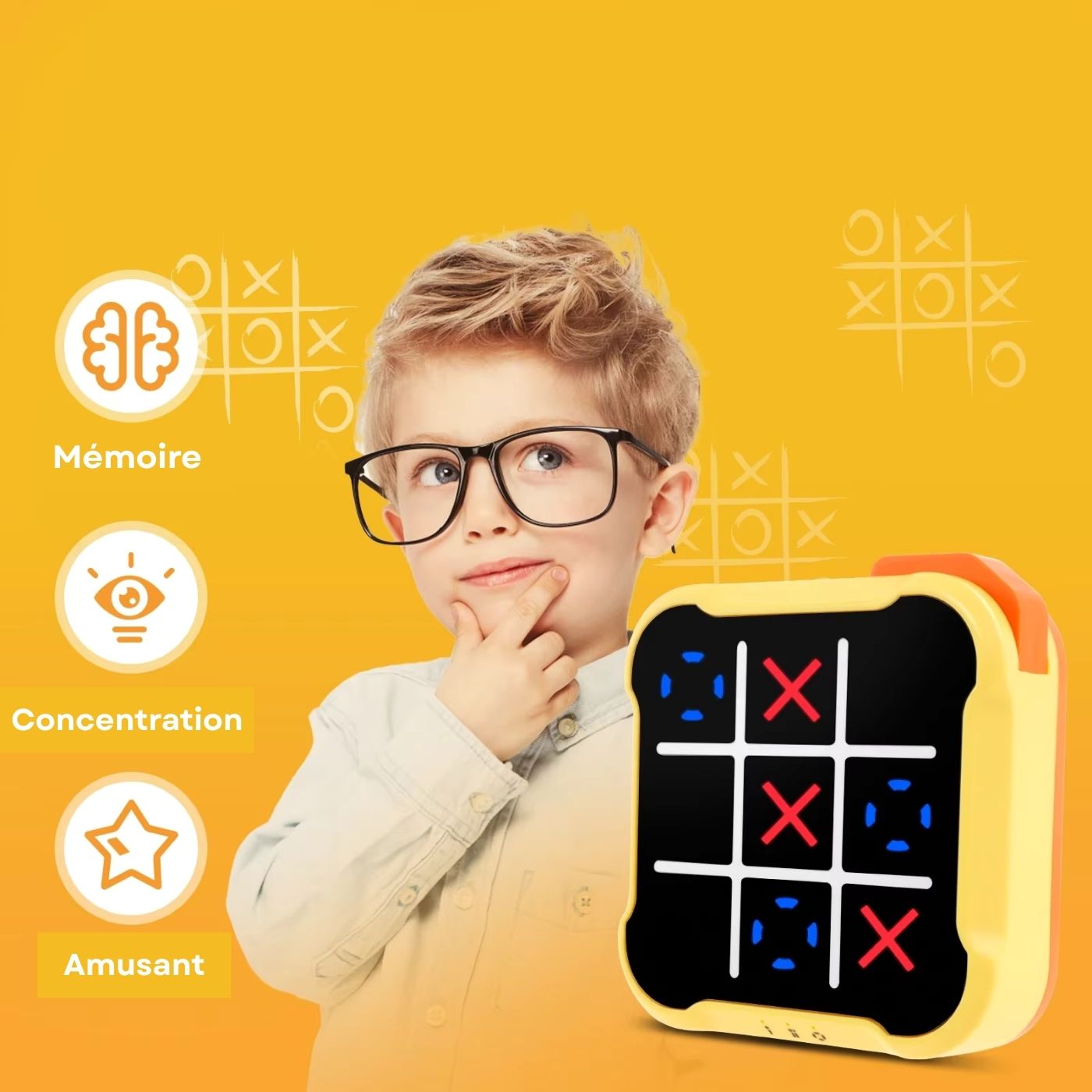 Tic-Tac-Toe Educational Toy